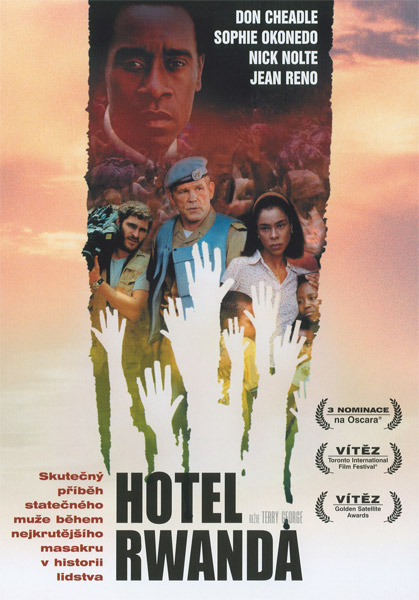 Obal DVD: Hotel Rwanda