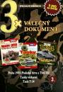 DVD film: 3x Vlen dokument 3: Praha 1945: Posledn bitva s Tet  + Tanky vtzstv + Tank T-34  